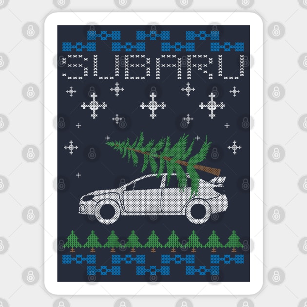 SUBIE CHRISTMAS Sticker by HSDESIGNS